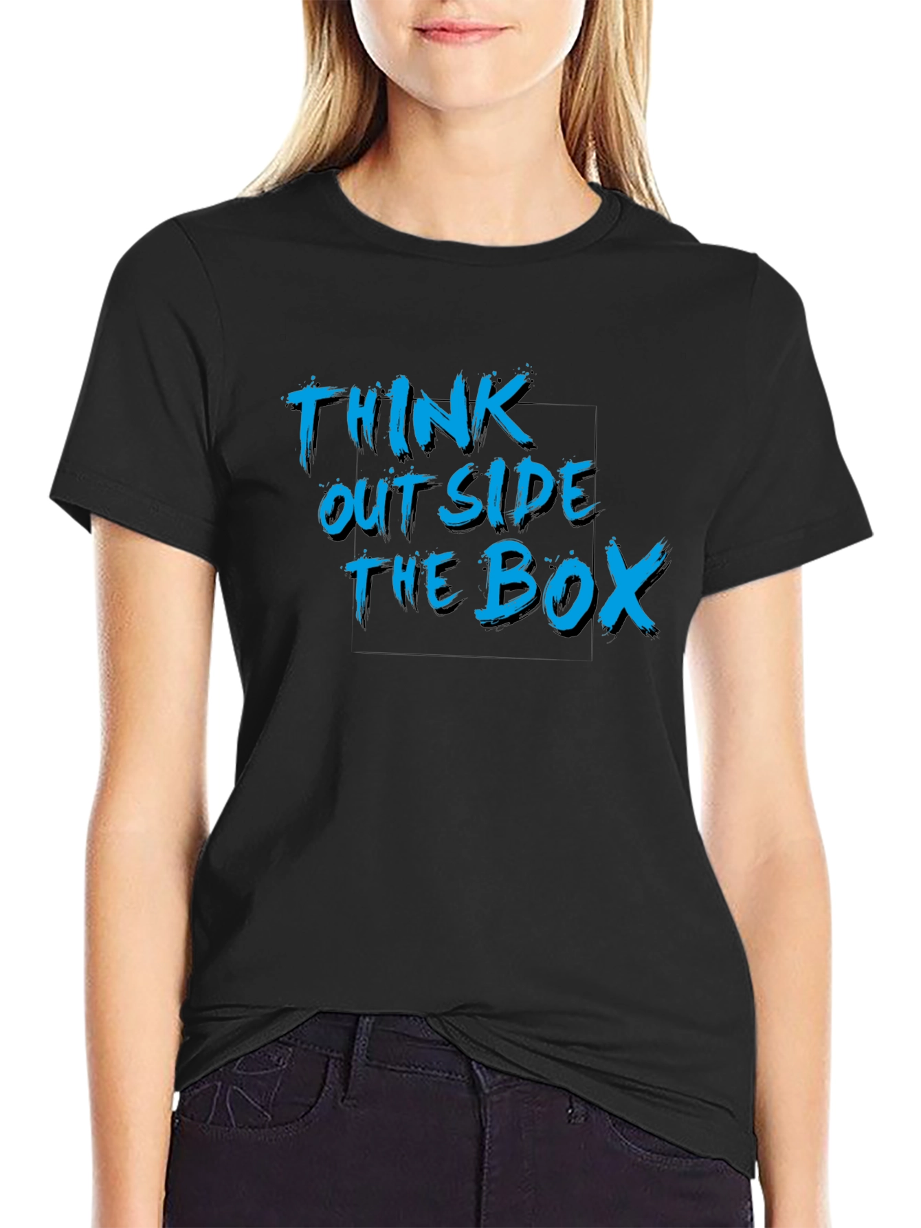 Think Outside the Box Graphic Tee