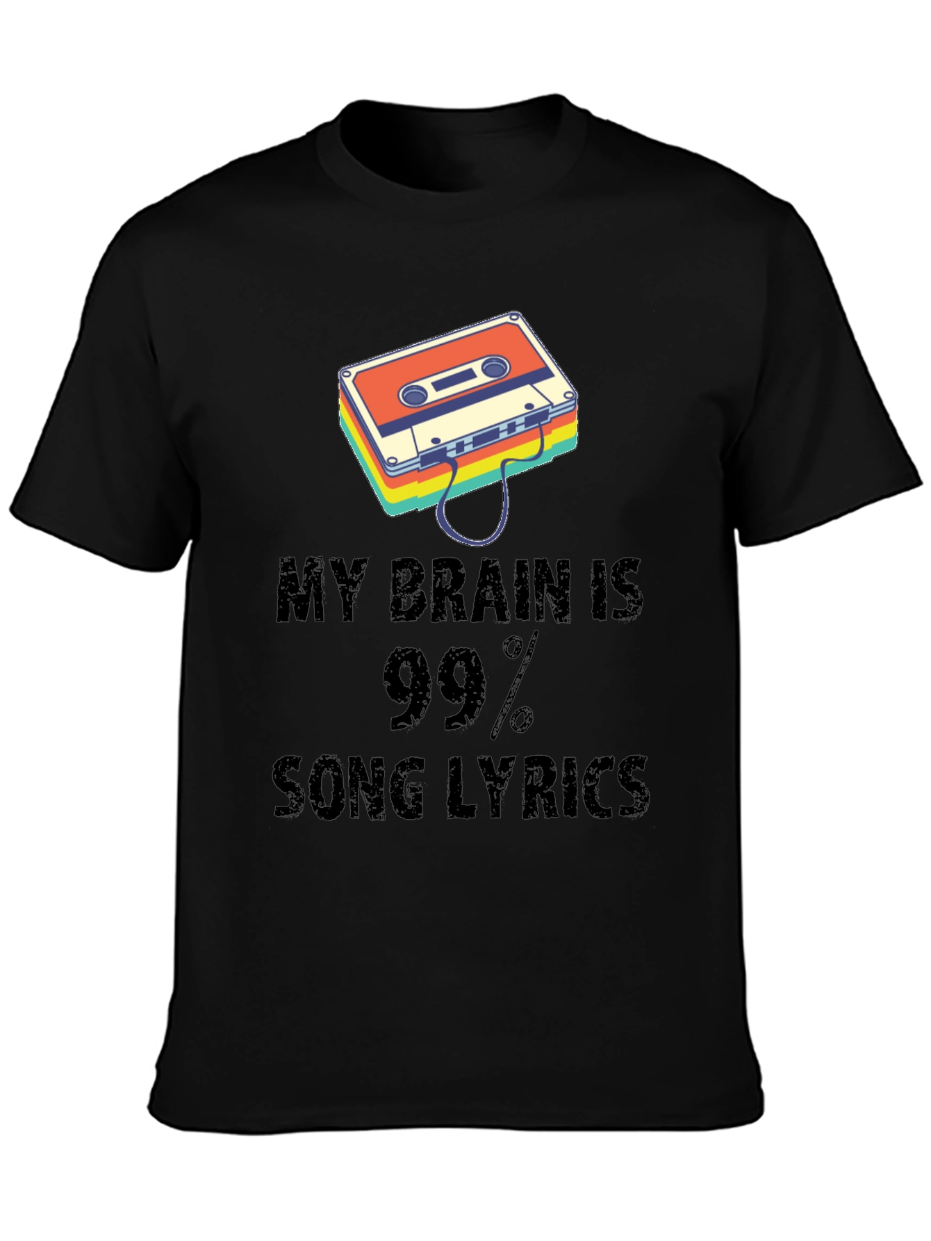 Song Lyrics Mindset T-Shirt