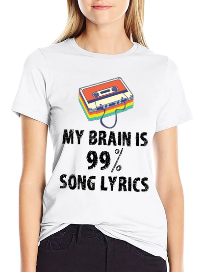 Song Lyrics Mindset T-Shirt