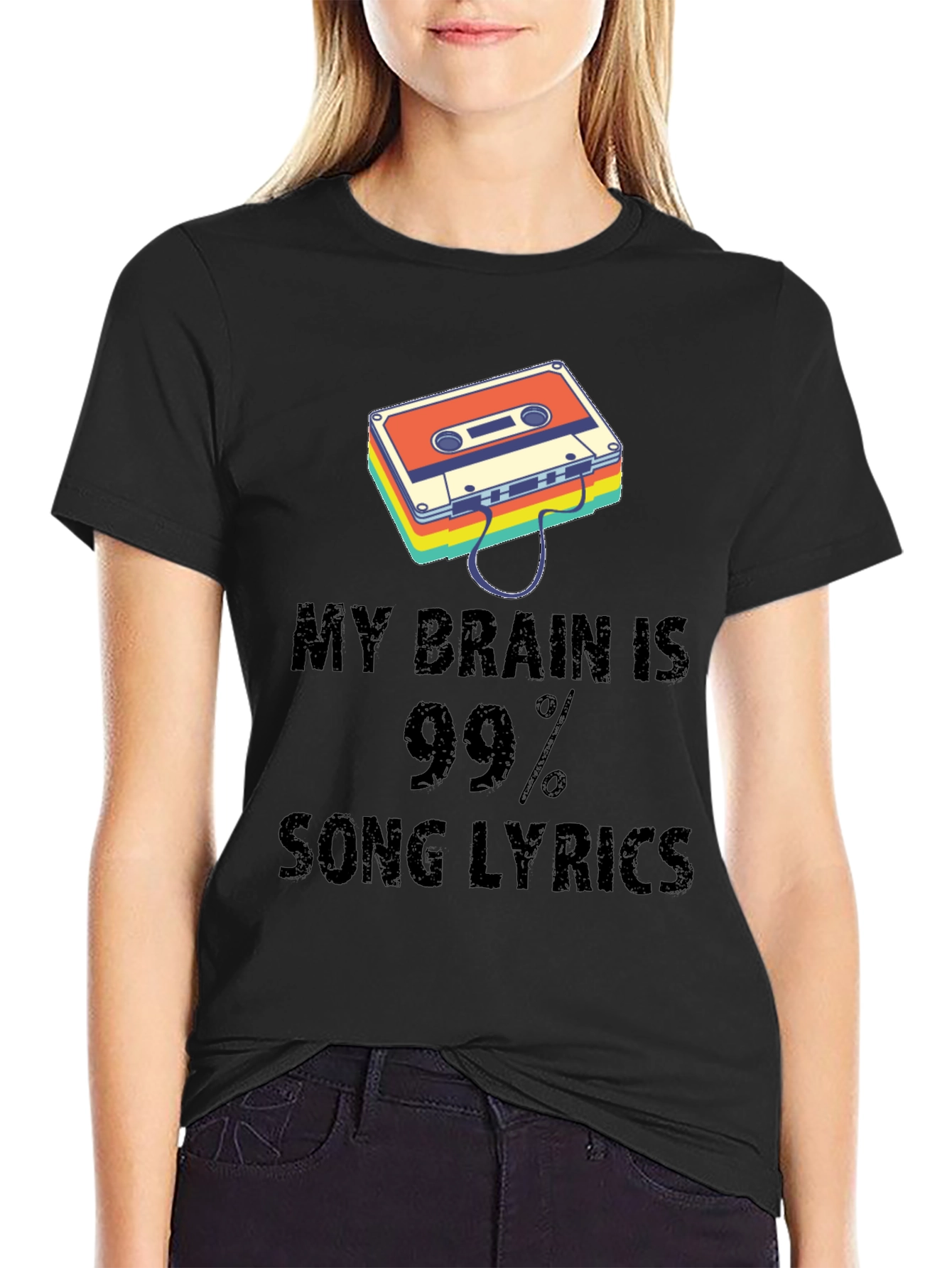Song Lyrics Mindset T-Shirt