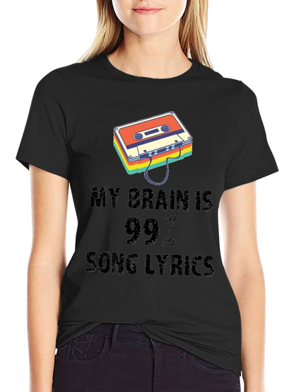 Song Lyrics Mindset T-Shirt