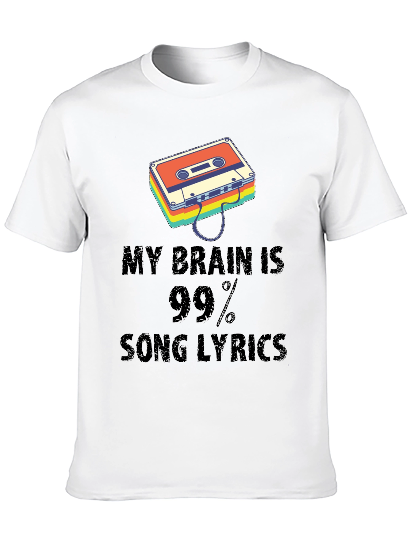 Song Lyrics Mindset T-Shirt