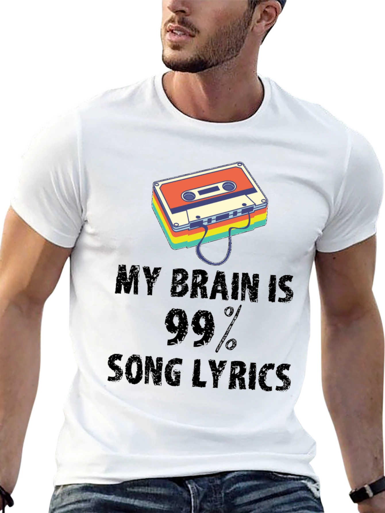 Song Lyrics Mindset T-Shirt