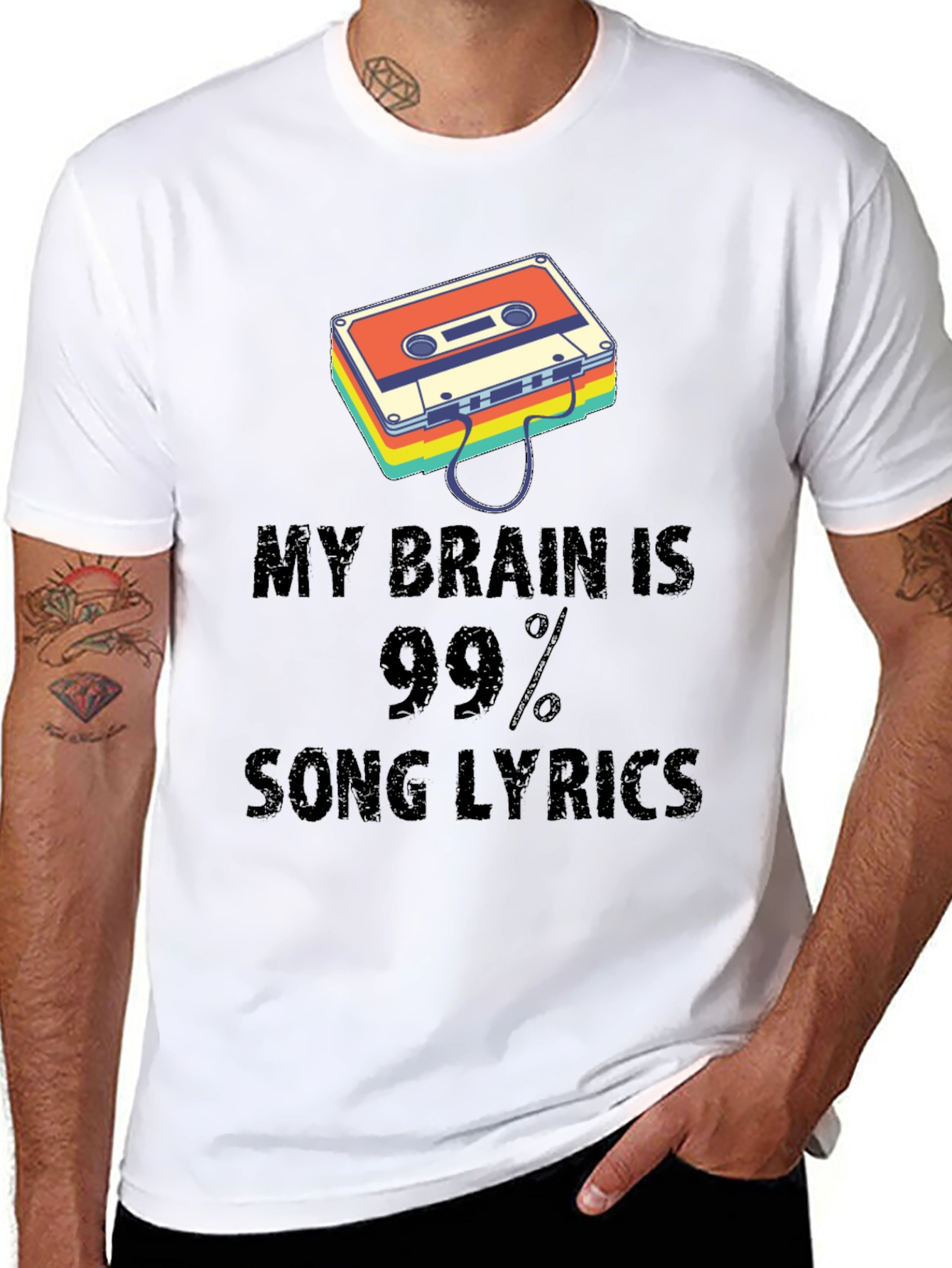 Song Lyrics Mindset T-Shirt
