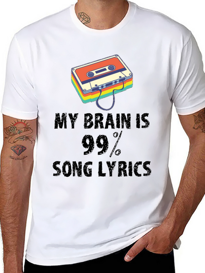 Song Lyrics Mindset T-Shirt