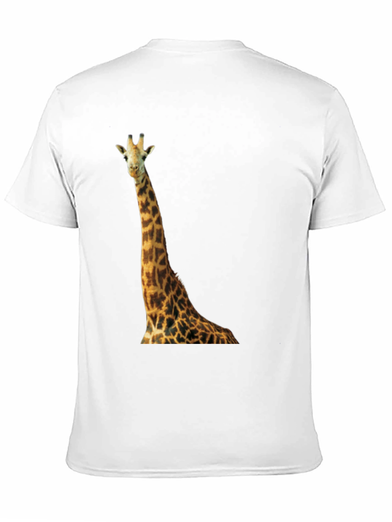 Giraffe Graphic Black T-Shirt - Unique Animal Print