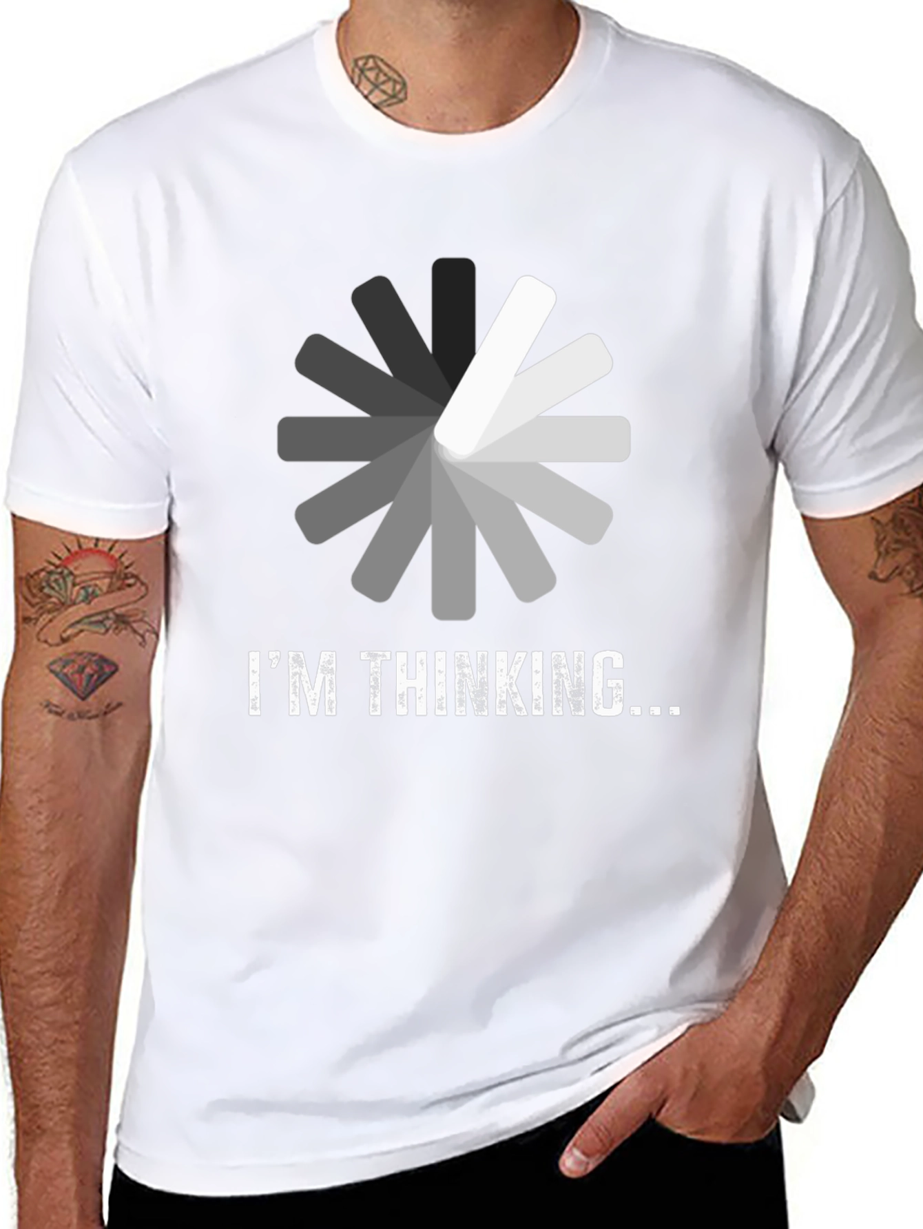 Im Thinking T-Shirt - Funny Loading Design