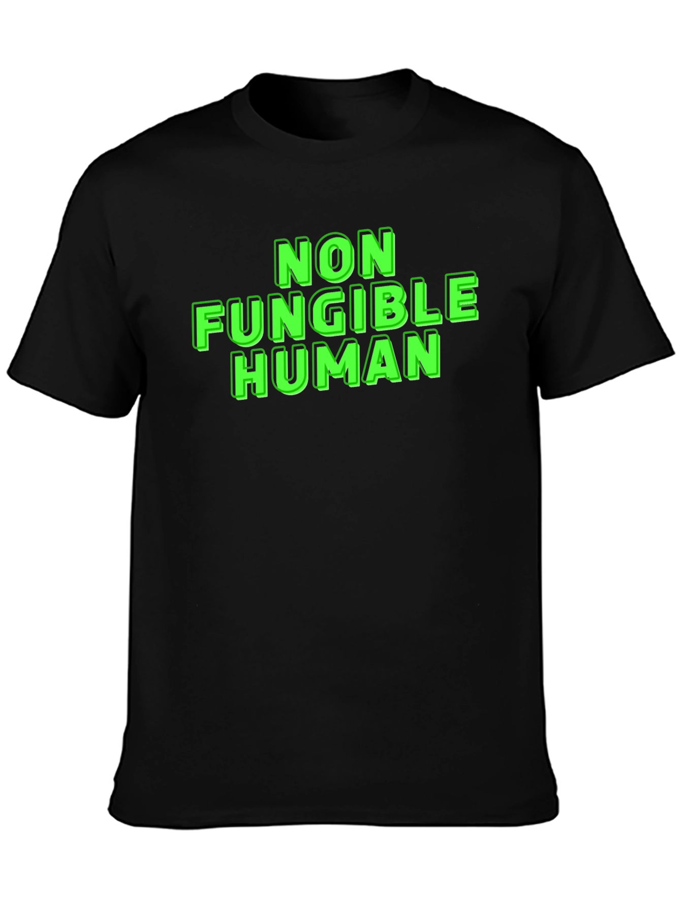 Non Fungible Human Graphic T-Shirt