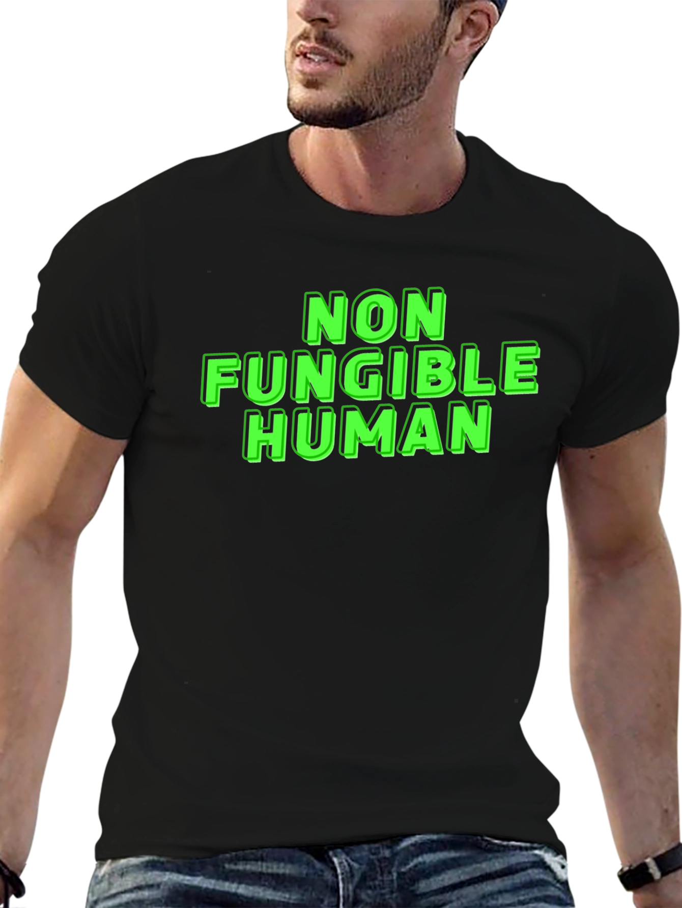 Non Fungible Human Graphic T-Shirt