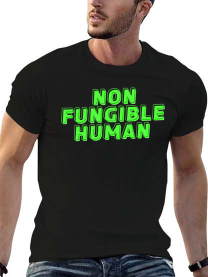 Non Fungible Human Graphic T-Shirt