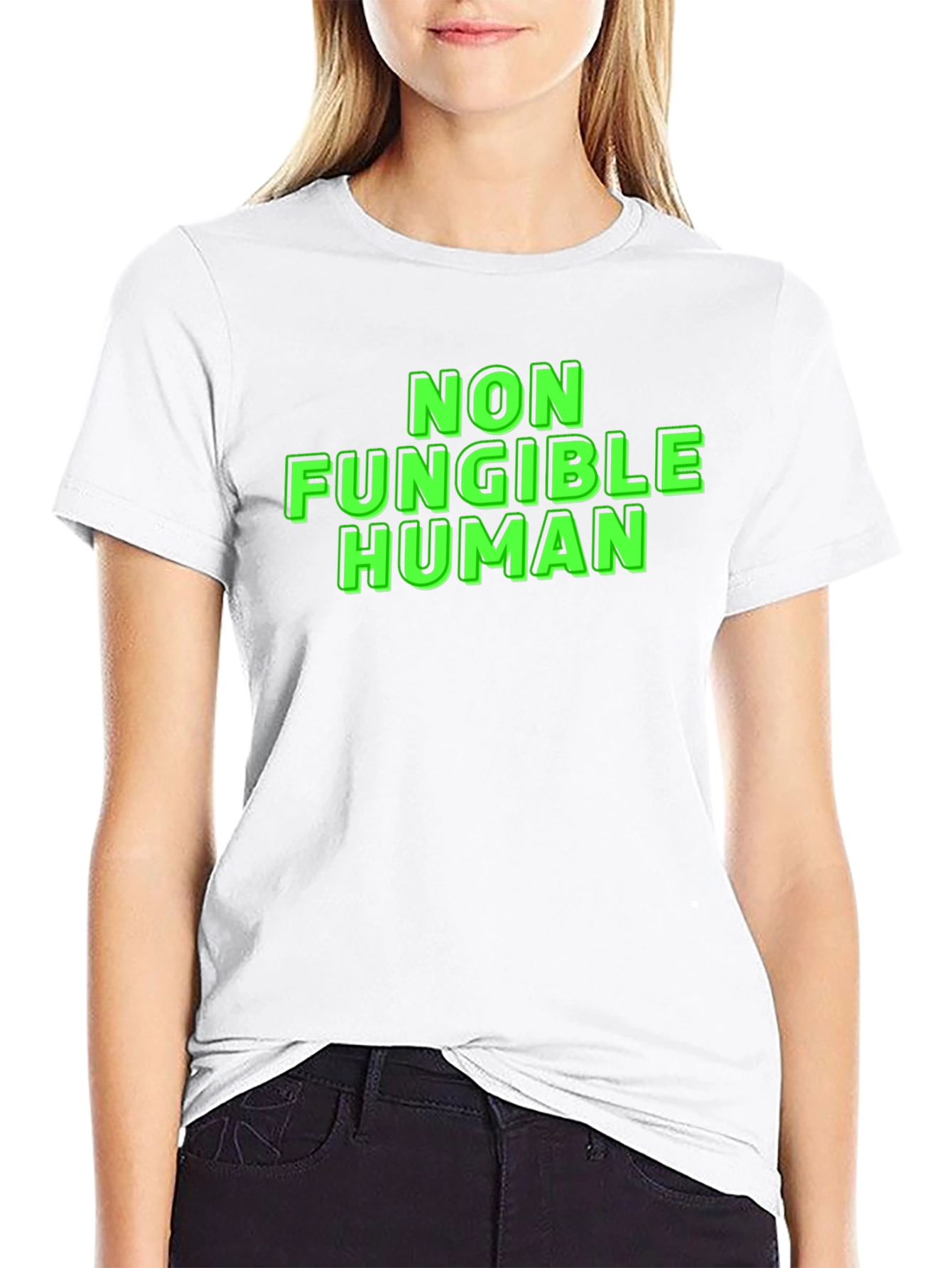 Non Fungible Human Graphic T-Shirt