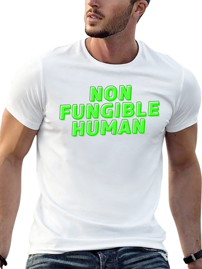Non Fungible Human Graphic T-Shirt