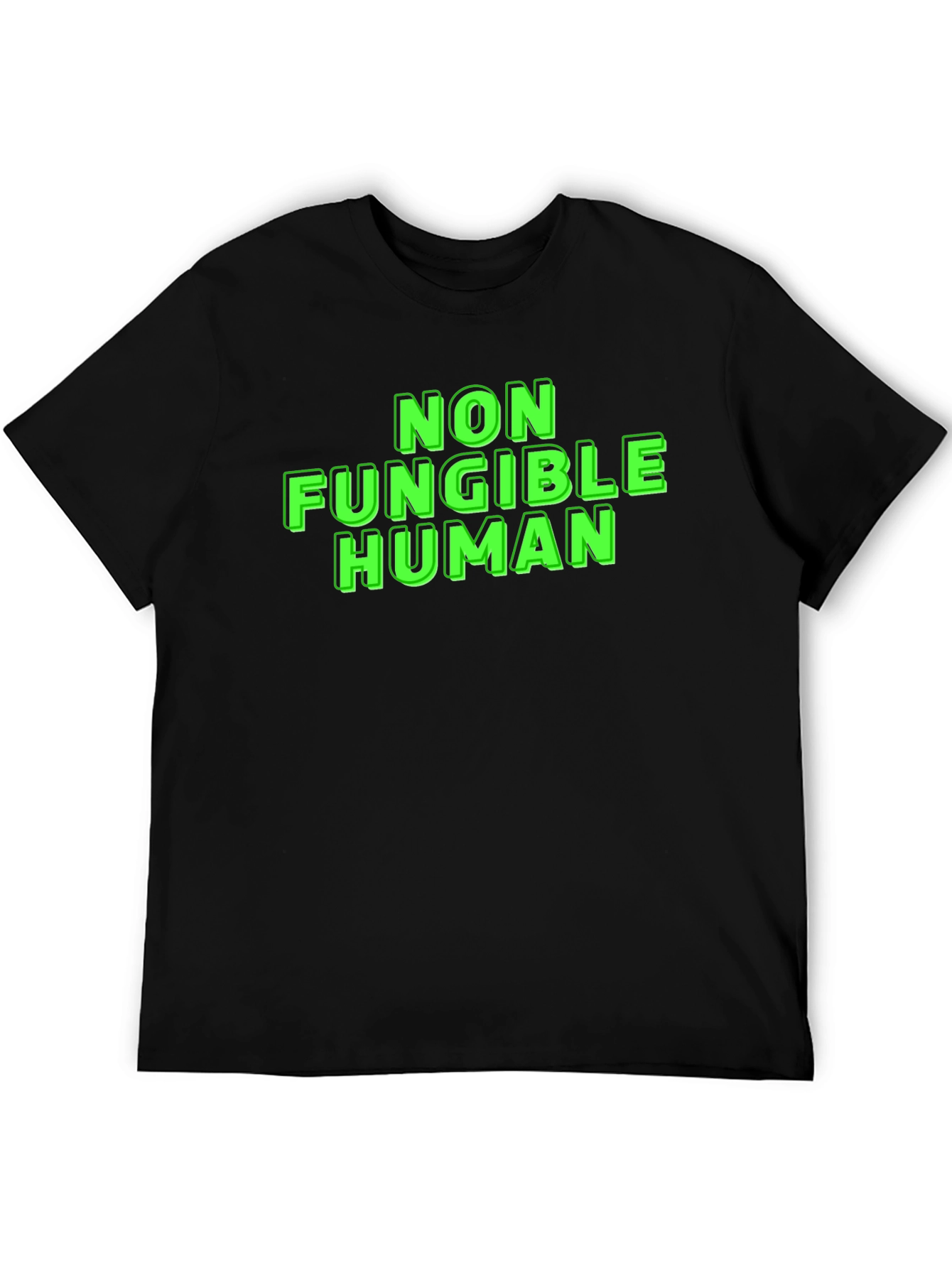 Non Fungible Human Graphic T-Shirt