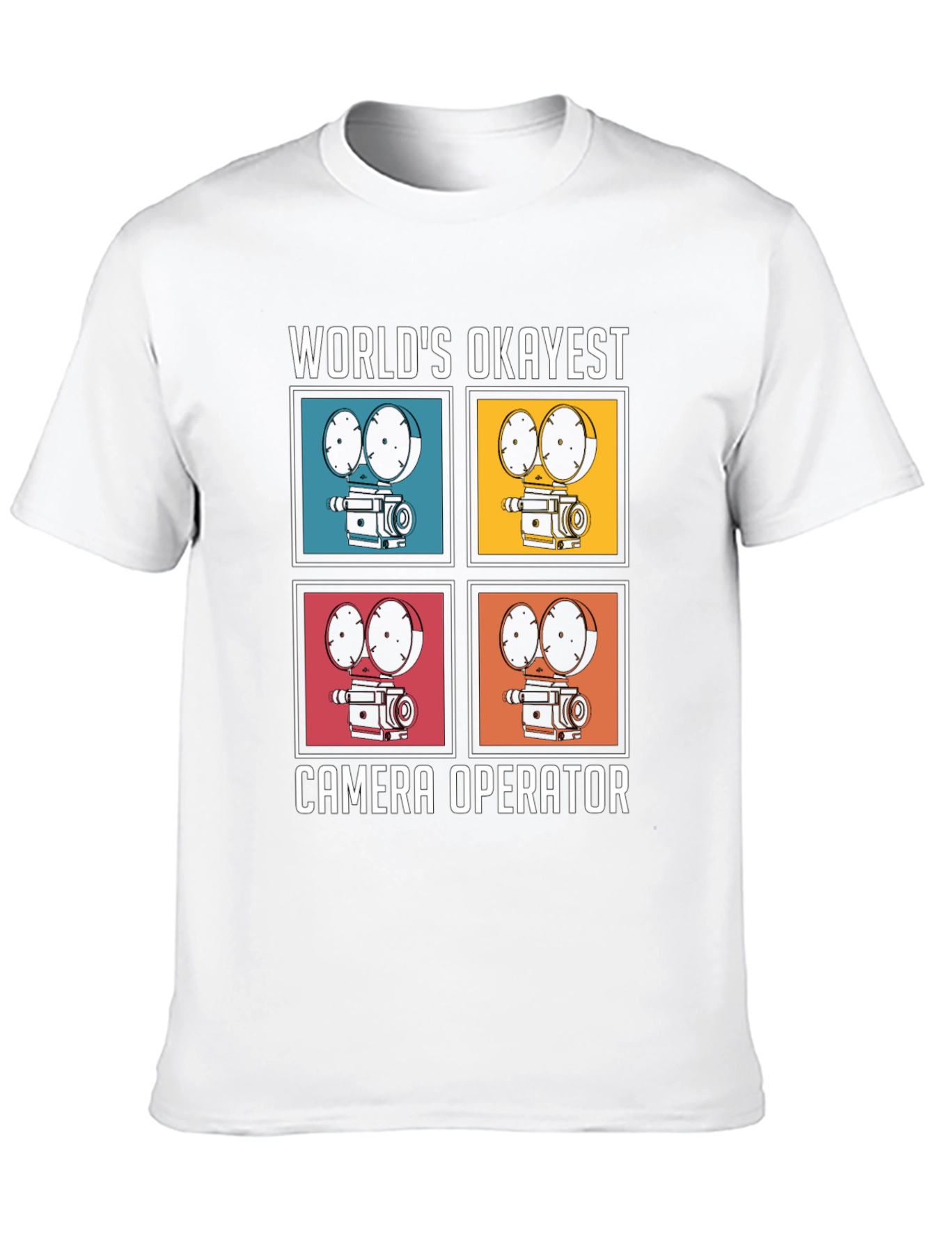 Worlds Okayest Camera Operator T-Shirt