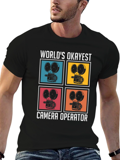 Worlds Okayest Camera Operator T-Shirt