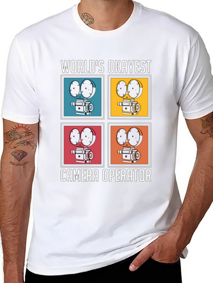 Worlds Okayest Camera Operator T-Shirt