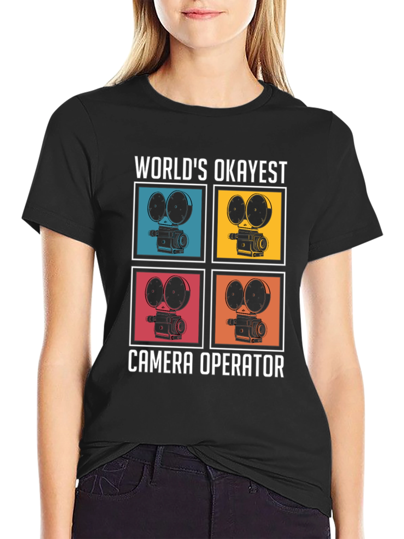 Worlds Okayest Camera Operator T-Shirt