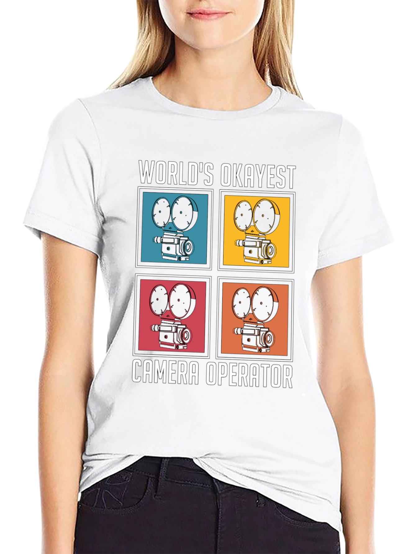 Worlds Okayest Camera Operator T-Shirt