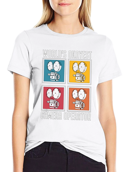 Worlds Okayest Camera Operator T-Shirt