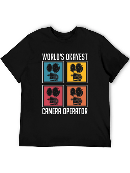 Worlds Okayest Camera Operator T-Shirt