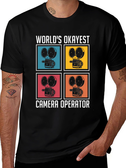 Worlds Okayest Camera Operator T-Shirt