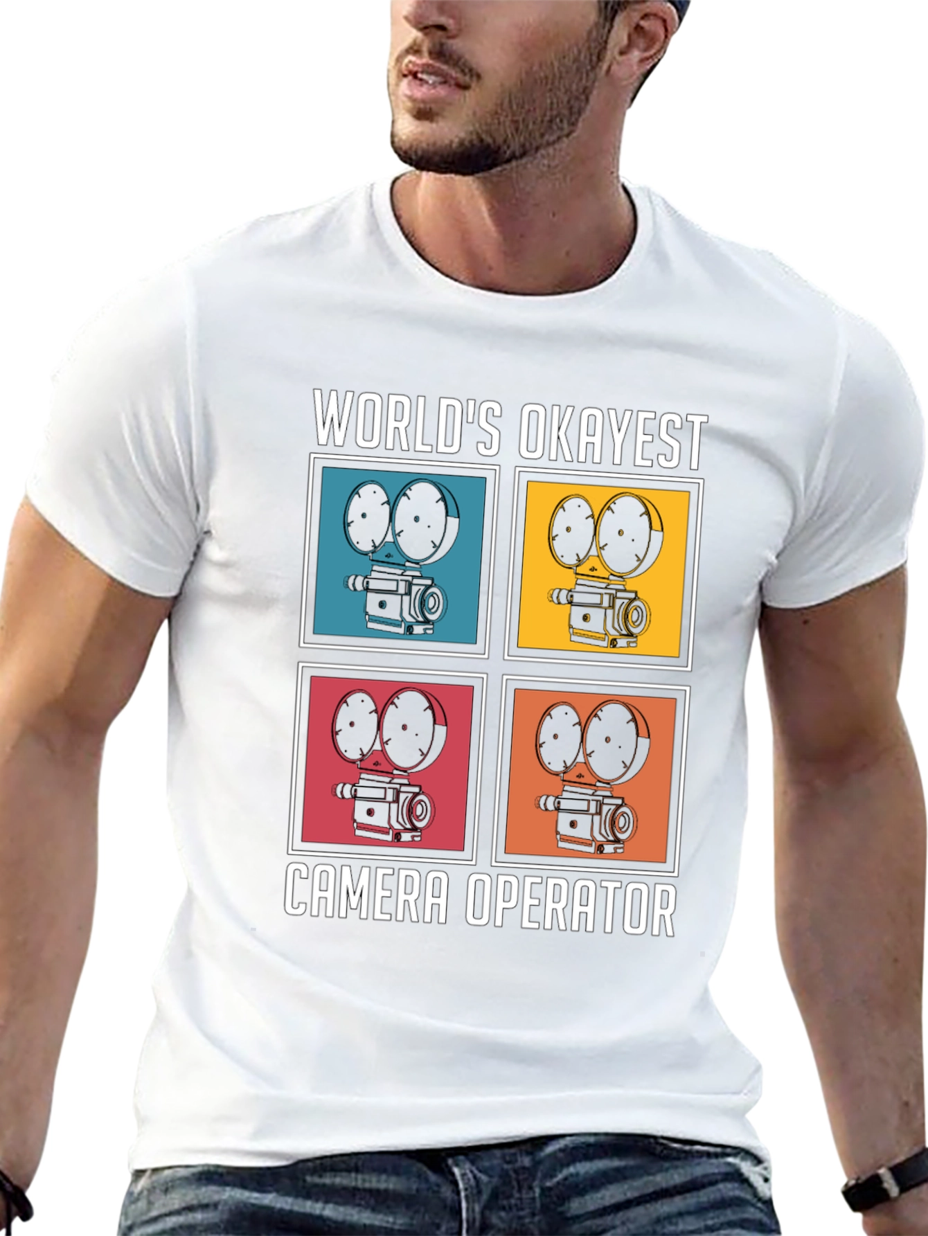 Worlds Okayest Camera Operator T-Shirt
