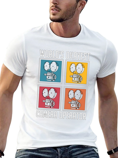 Worlds Okayest Camera Operator T-Shirt