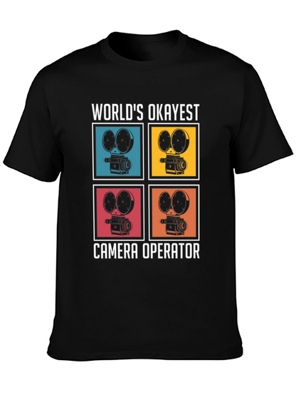 Worlds Okayest Camera Operator T-Shirt