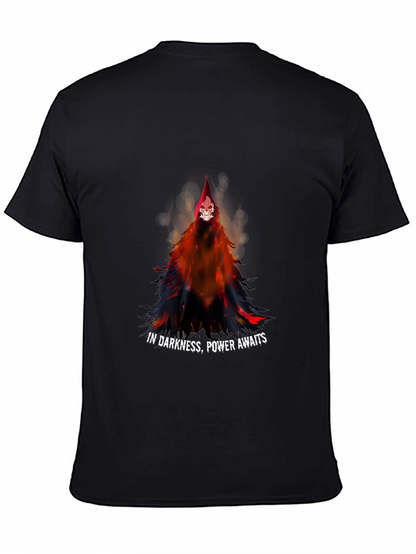 Grim Reaper Graphic Tee - Power in Darkness