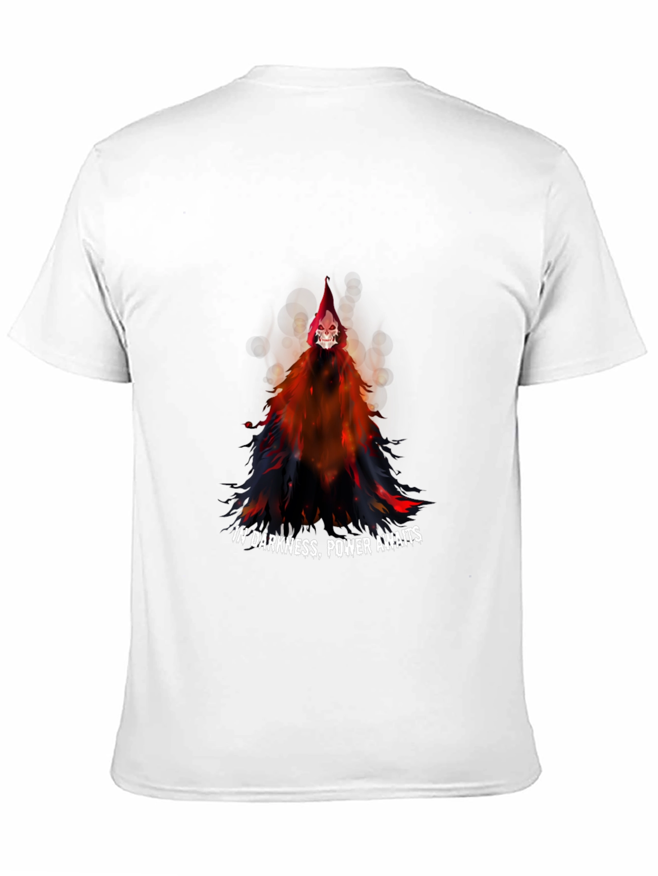 Grim Reaper Graphic Tee - Power in Darkness