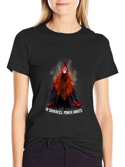 Grim Reaper Graphic Tee - Power in Darkness
