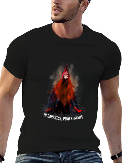 Grim Reaper Graphic Tee - Power in Darkness