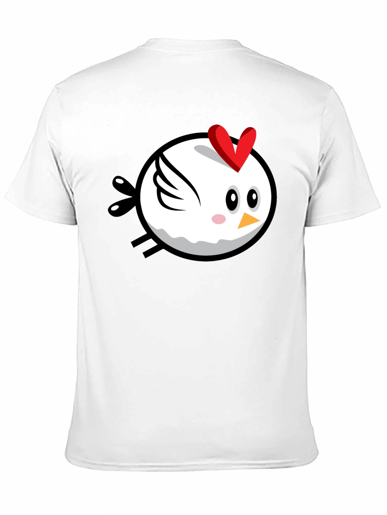Cute Cartoon Chicken T-Shirt