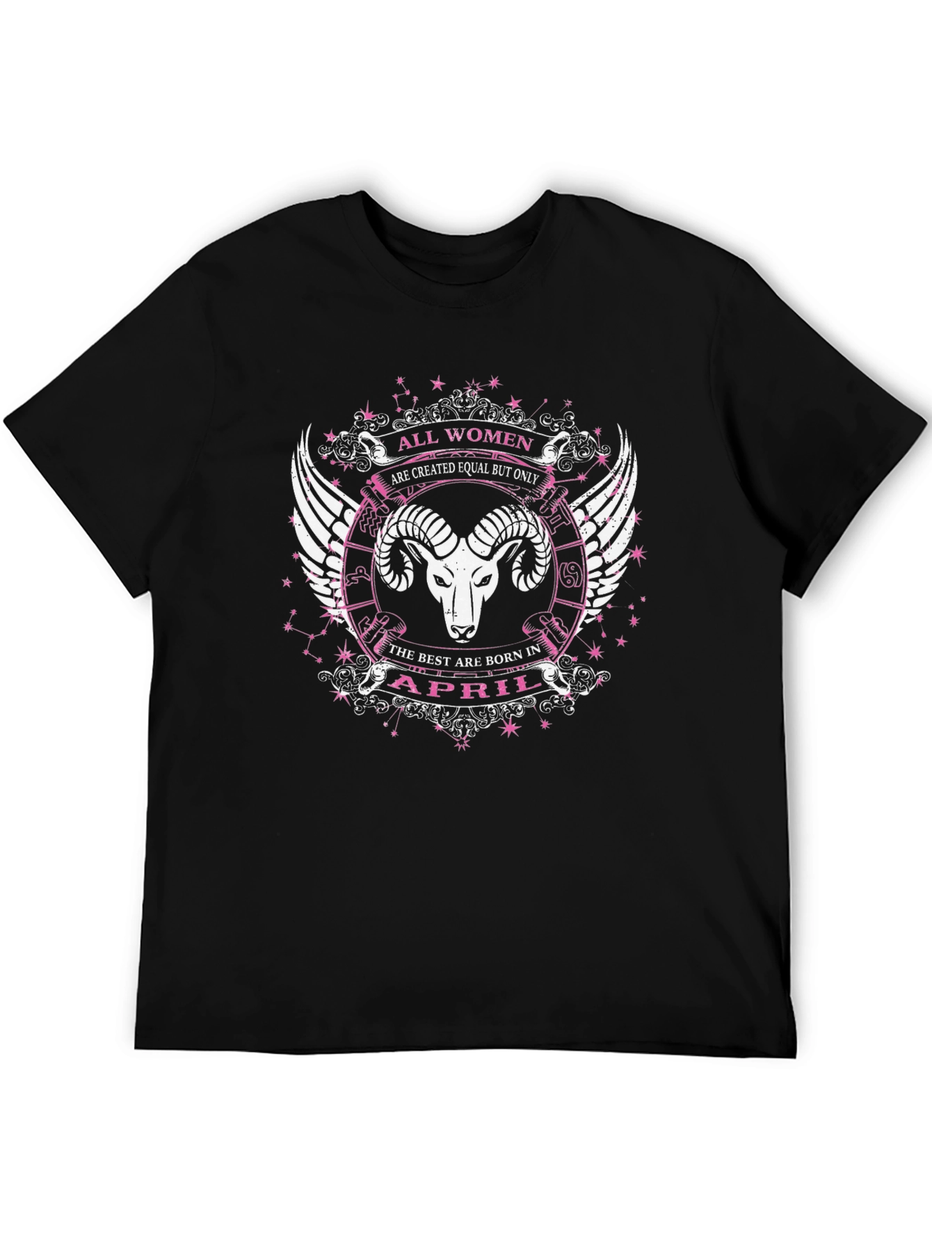 All Women April Aries Zodiac T-Shirt