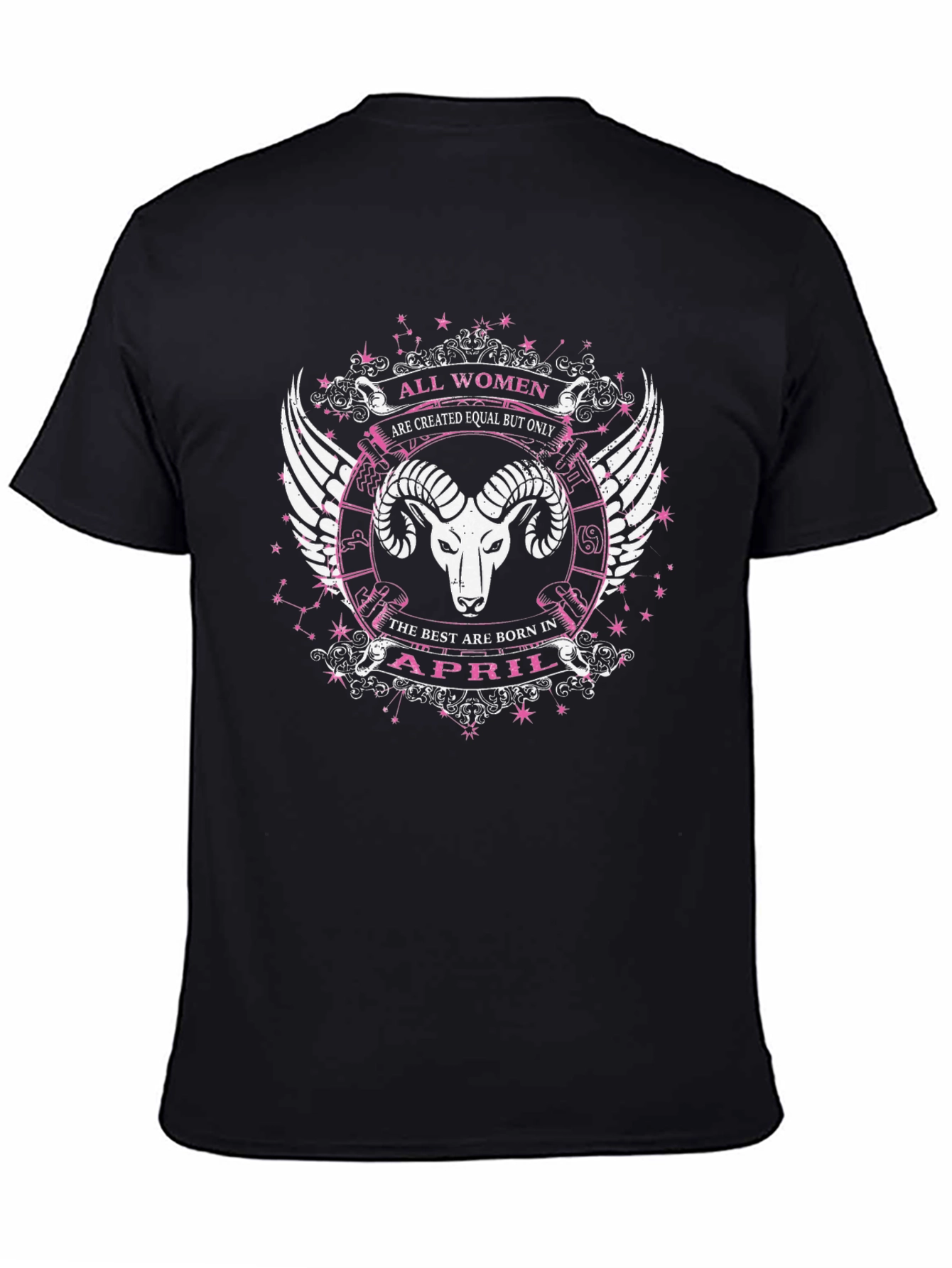 All Women April Aries Zodiac T-Shirt