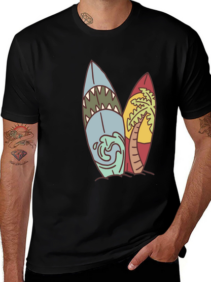Surfboard Graphic Tee - Beach Vibes
