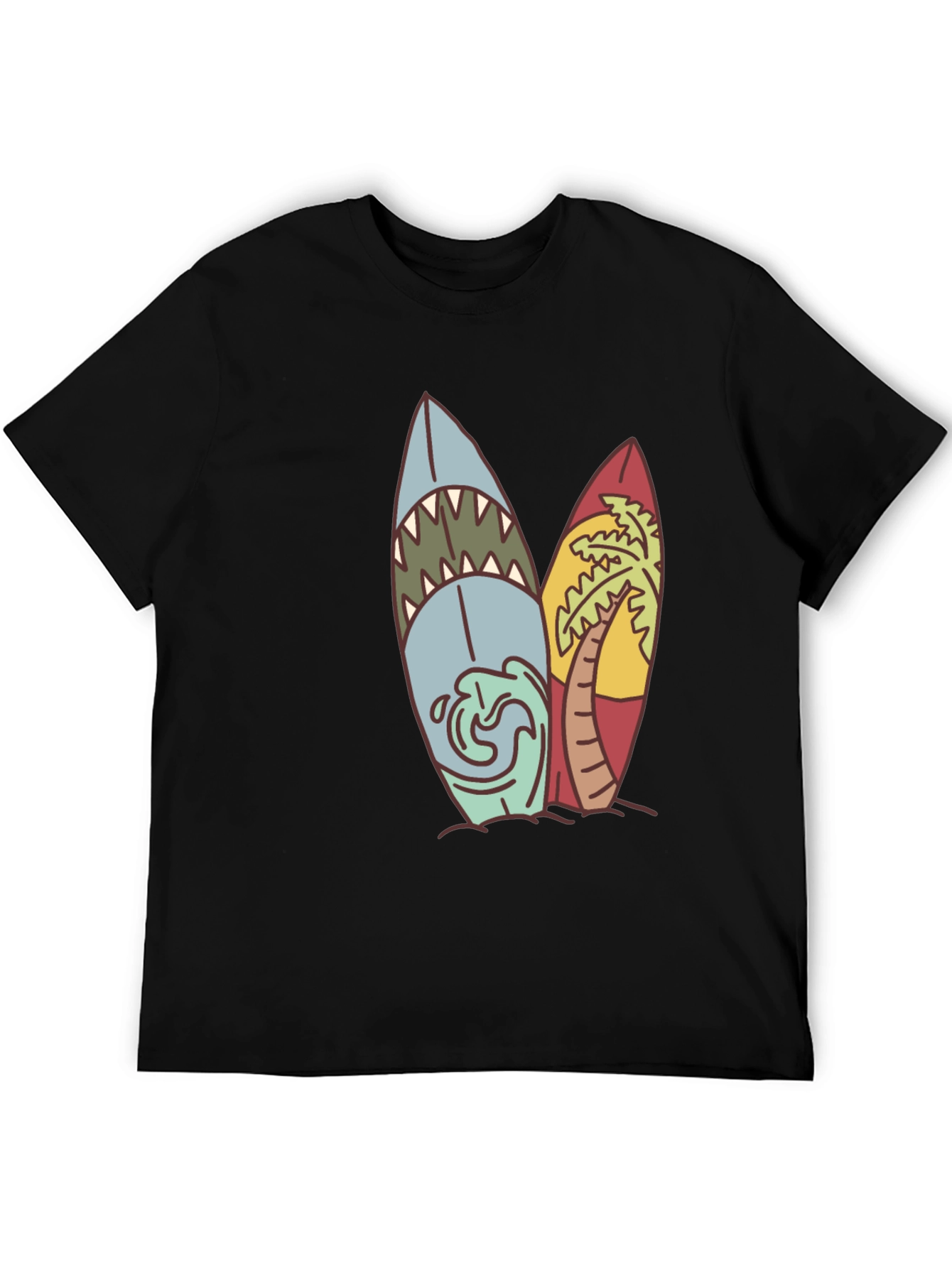 Surfboard Graphic Tee - Beach Vibes