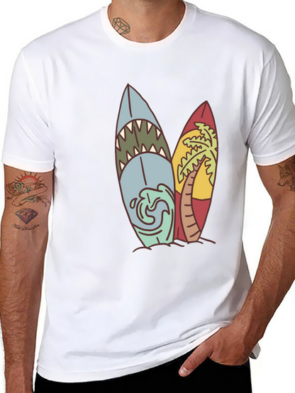 Surfboard Graphic Tee - Beach Vibes