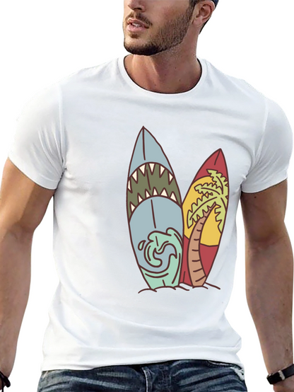 Surfboard Graphic Tee - Beach Vibes