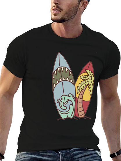 Surfboard Graphic Tee - Beach Vibes