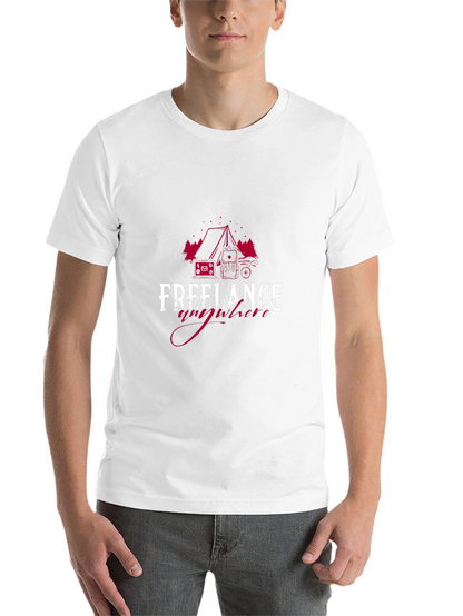Freelance Anywhere Black Tee - Camping & Adventure