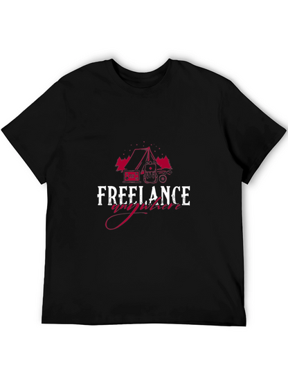 Freelance Anywhere Black Tee - Camping & Adventure