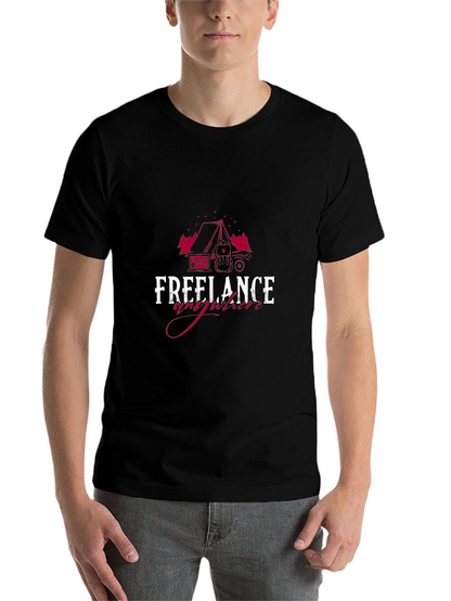 Freelance Anywhere Black Tee - Camping & Adventure