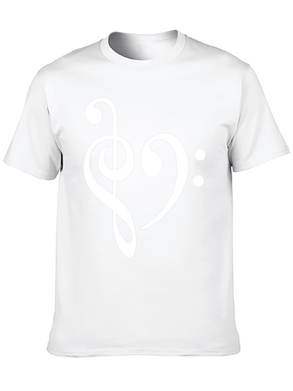 Musical Heart T-Shirt - Love of Music Tee