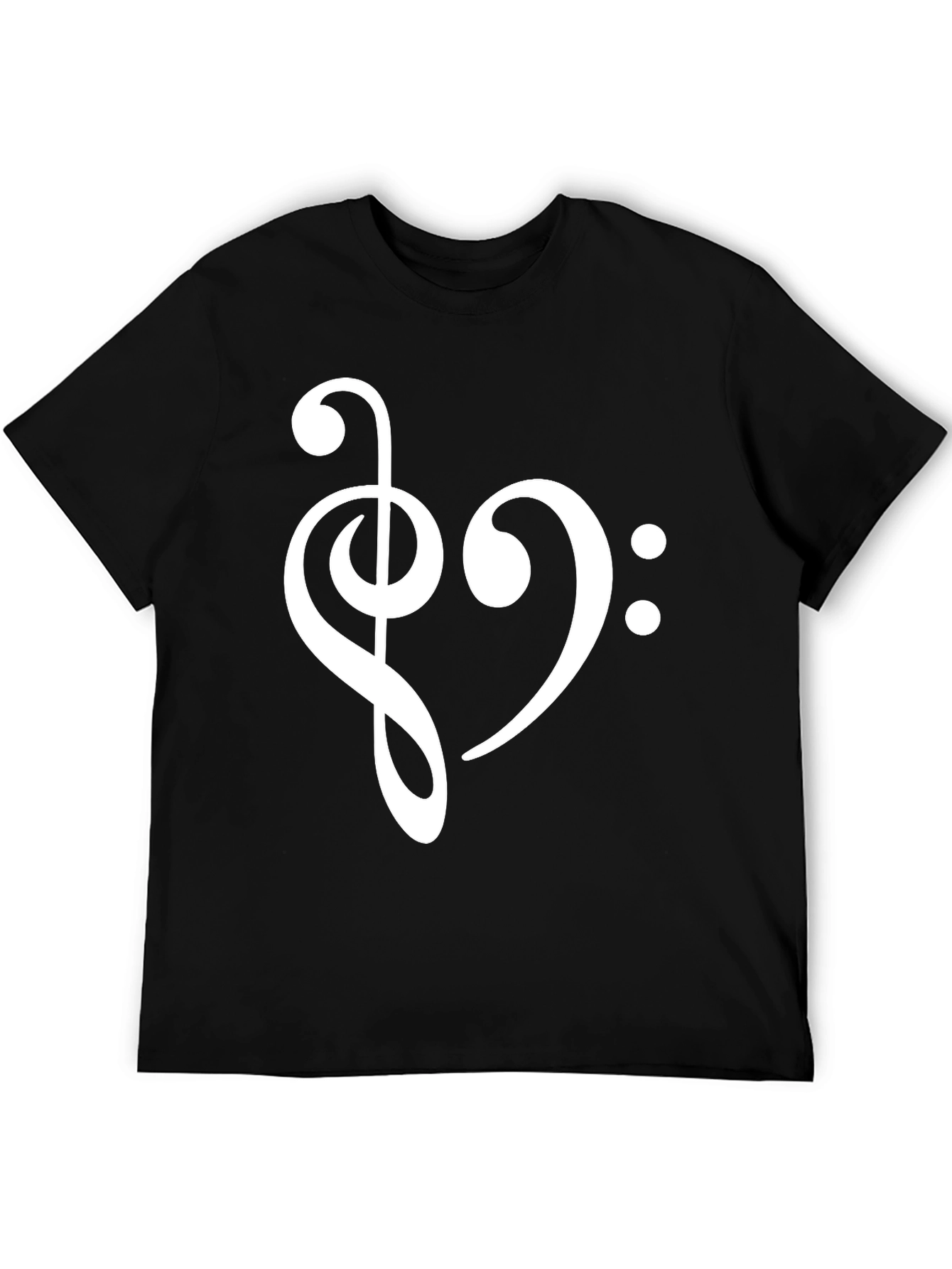 Musical Heart T-Shirt - Love of Music Tee