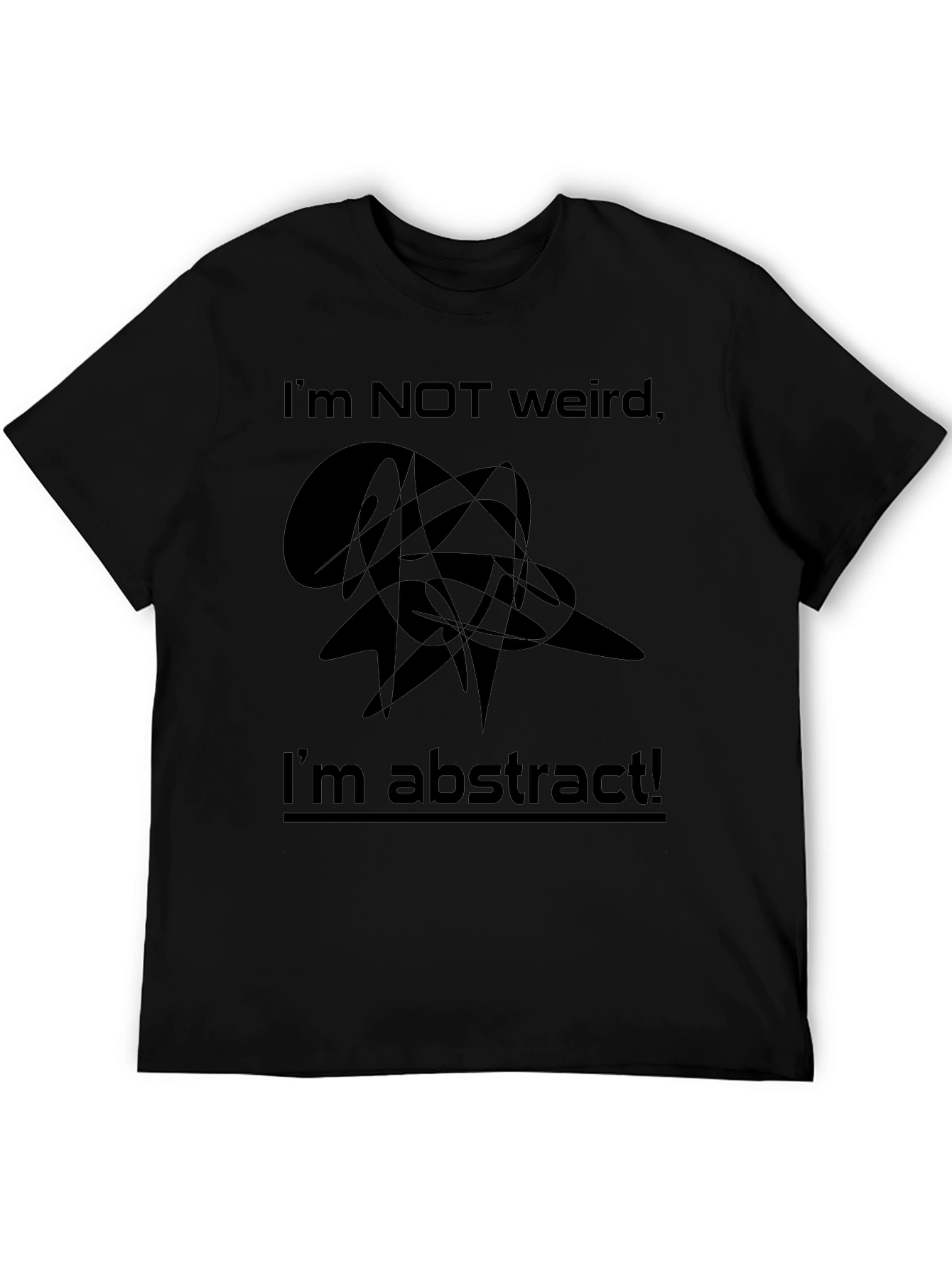 Abstract Statement Graphic T-Shirt