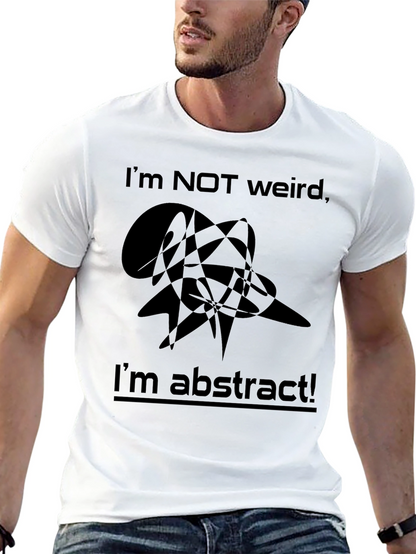 Abstract Statement Graphic T-Shirt