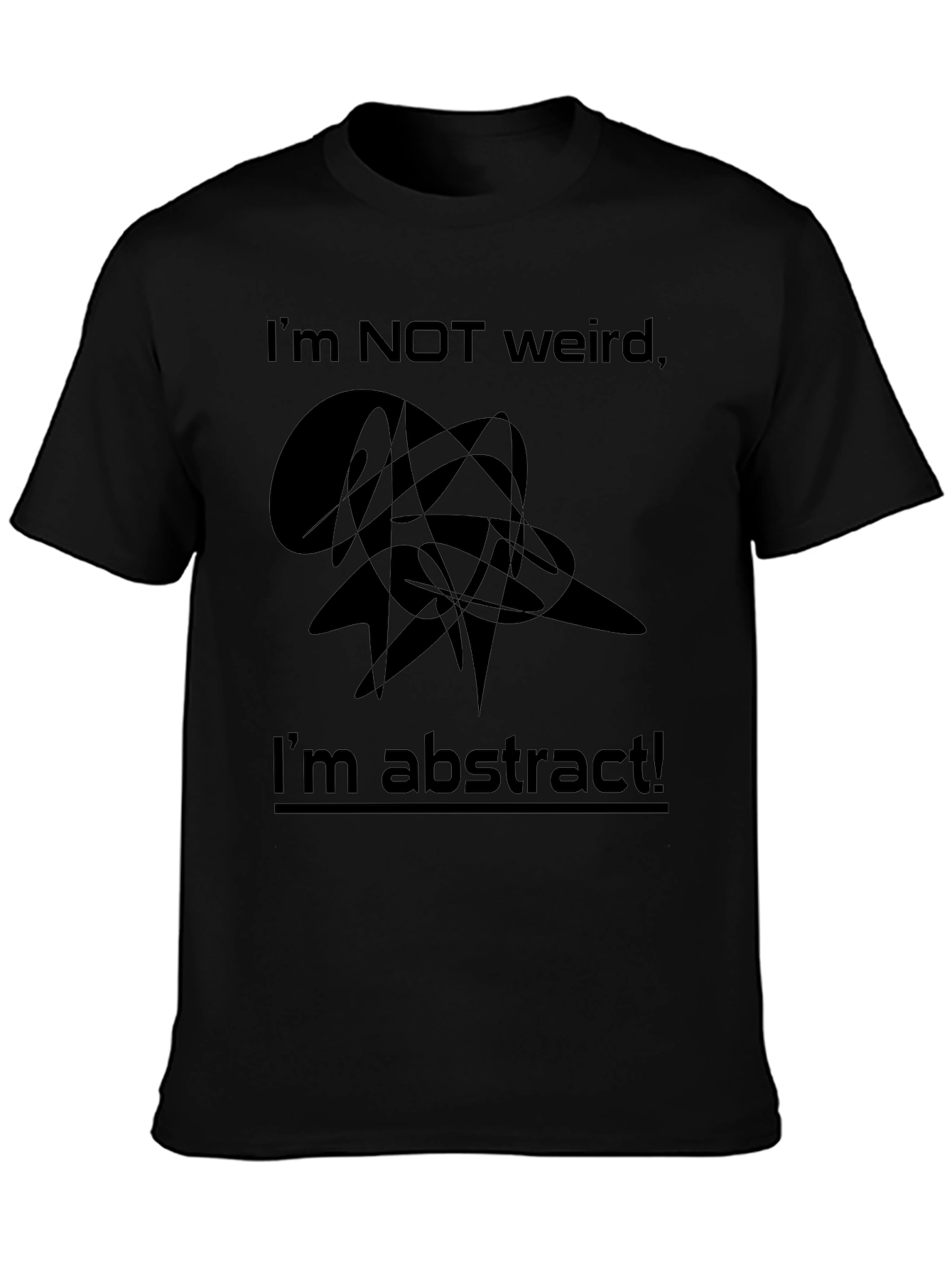 Abstract Statement Graphic T-Shirt
