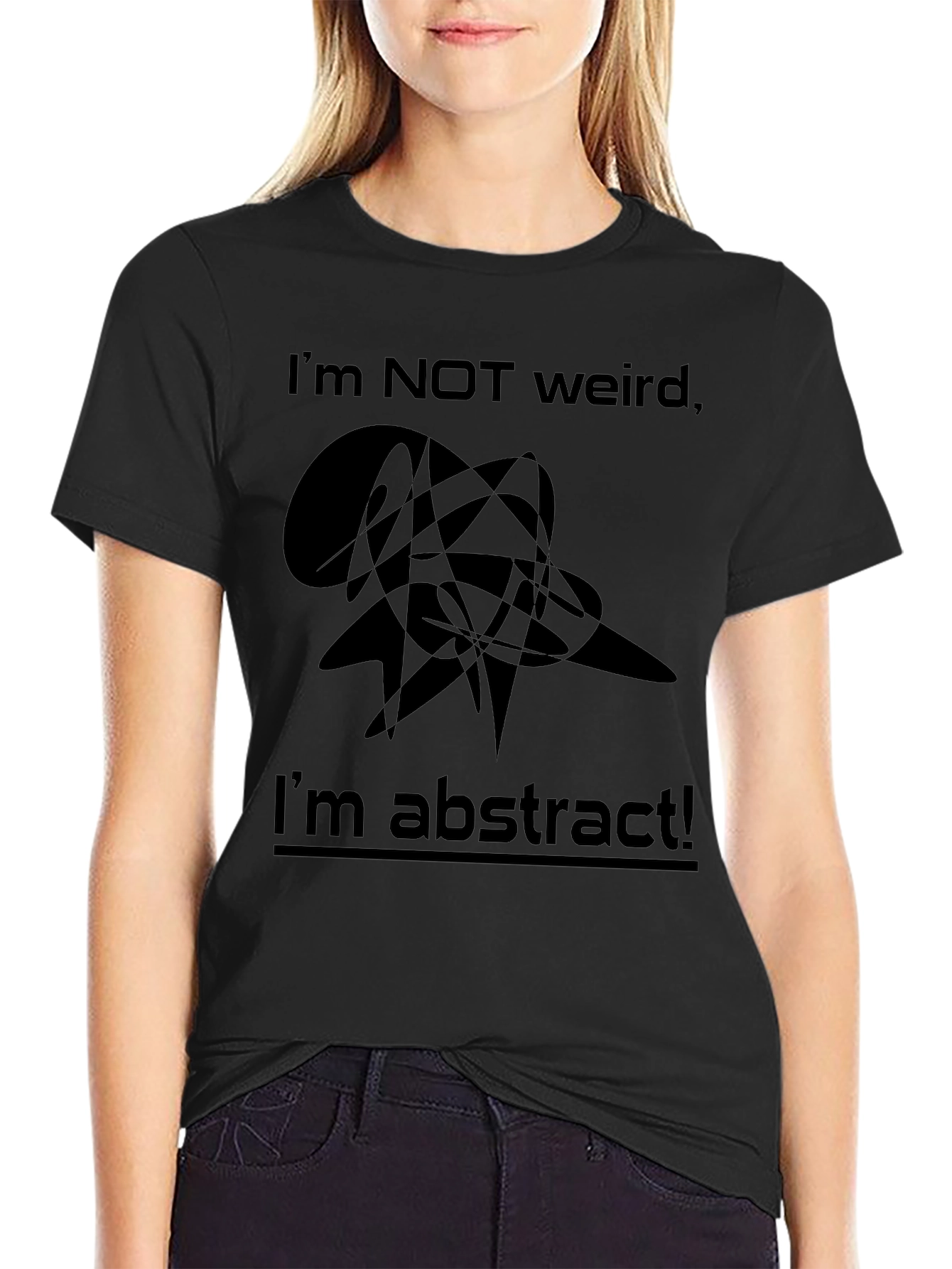 Abstract Statement Graphic T-Shirt