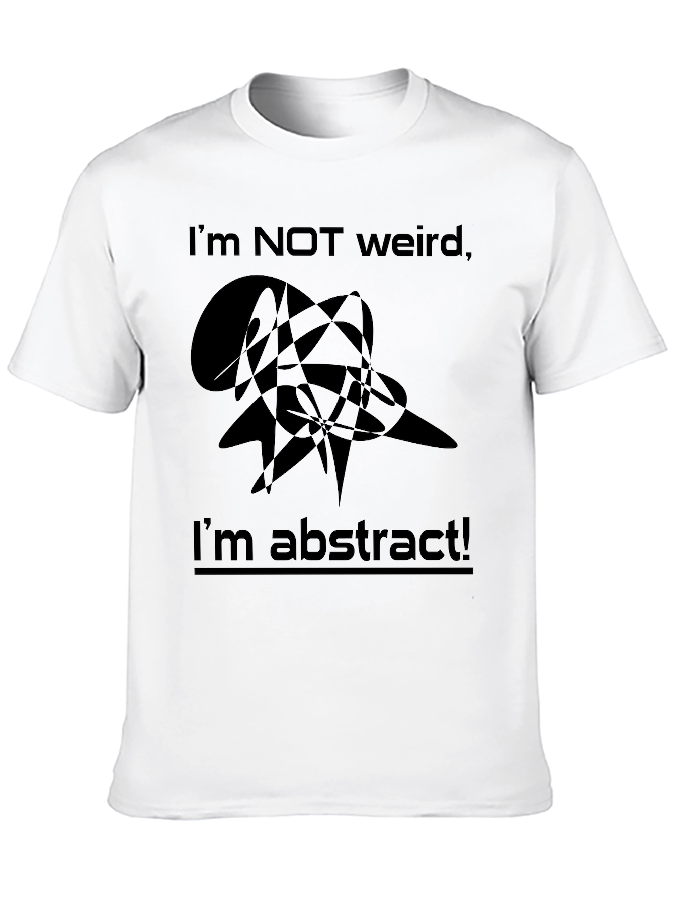 Abstract Statement Graphic T-Shirt